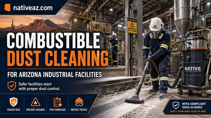 Combustible Dust Cleaning For Arizona Industrial Facilities