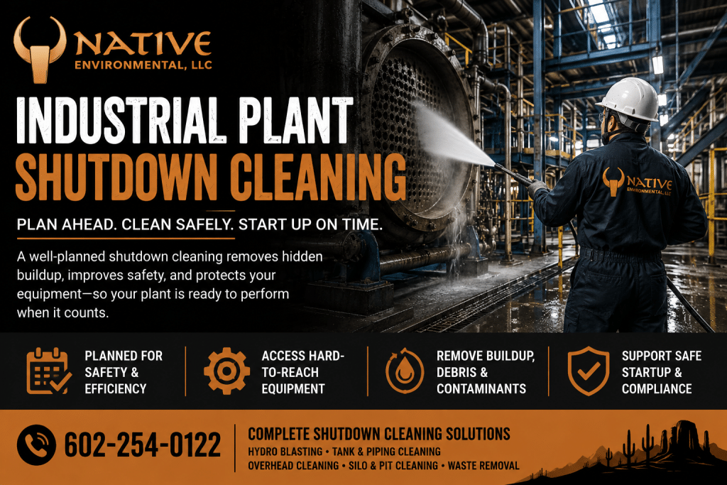 Industrial Plant Shutdown Cleaning Checklist